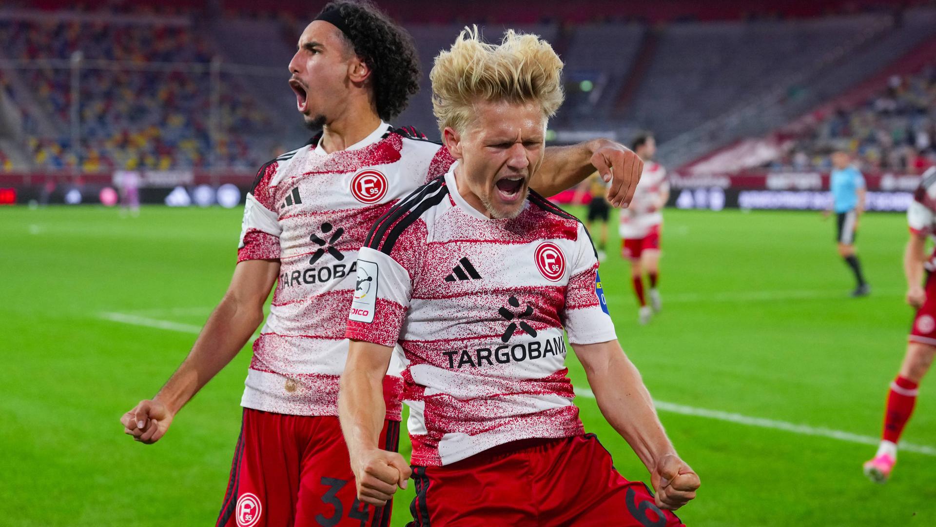 Erster Saisonsieg: Müller erlöst die Fortuna gegen Stuttgart