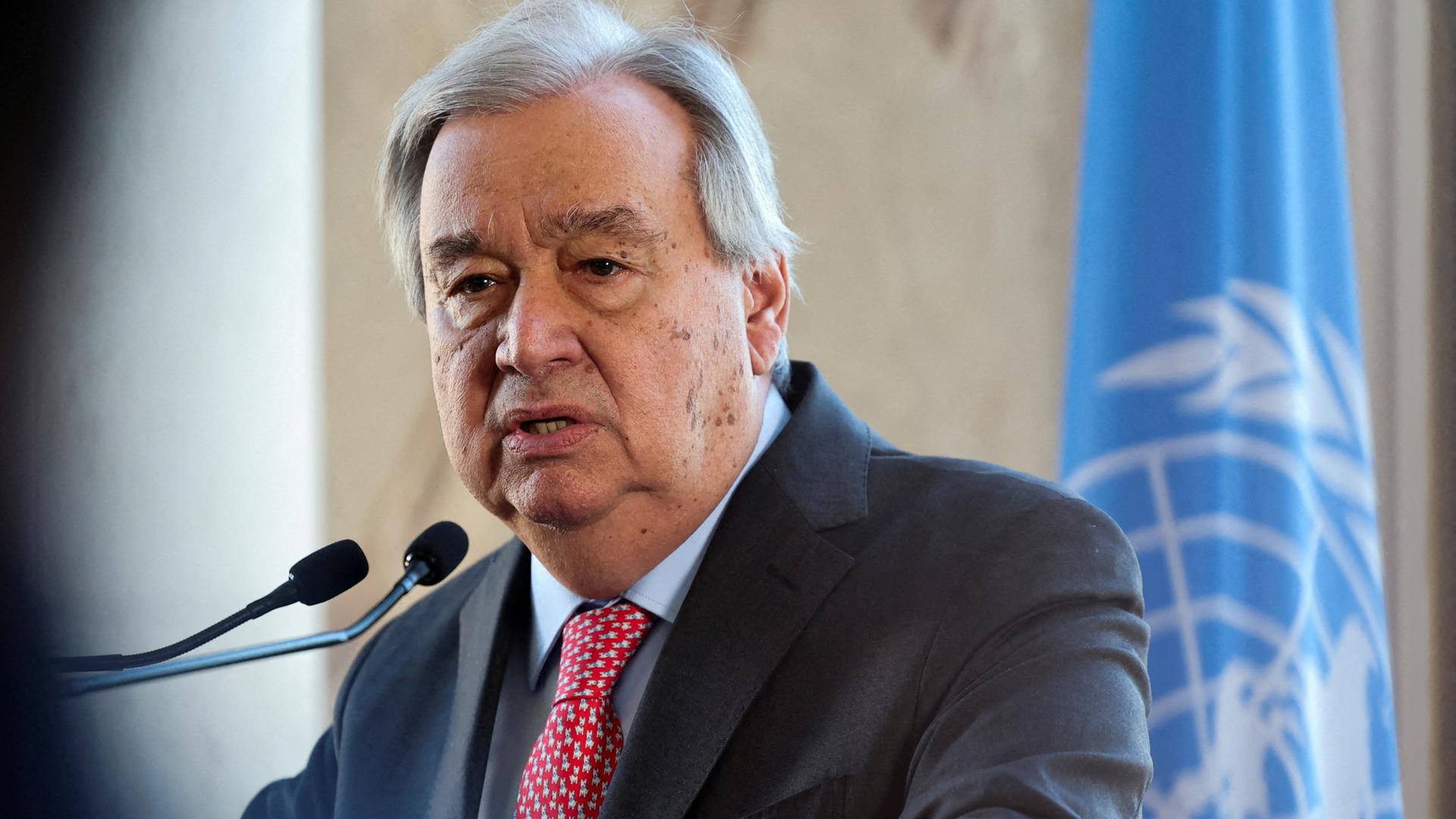 António Guterres (Archivbild: 18.03.2025) | REUTERS