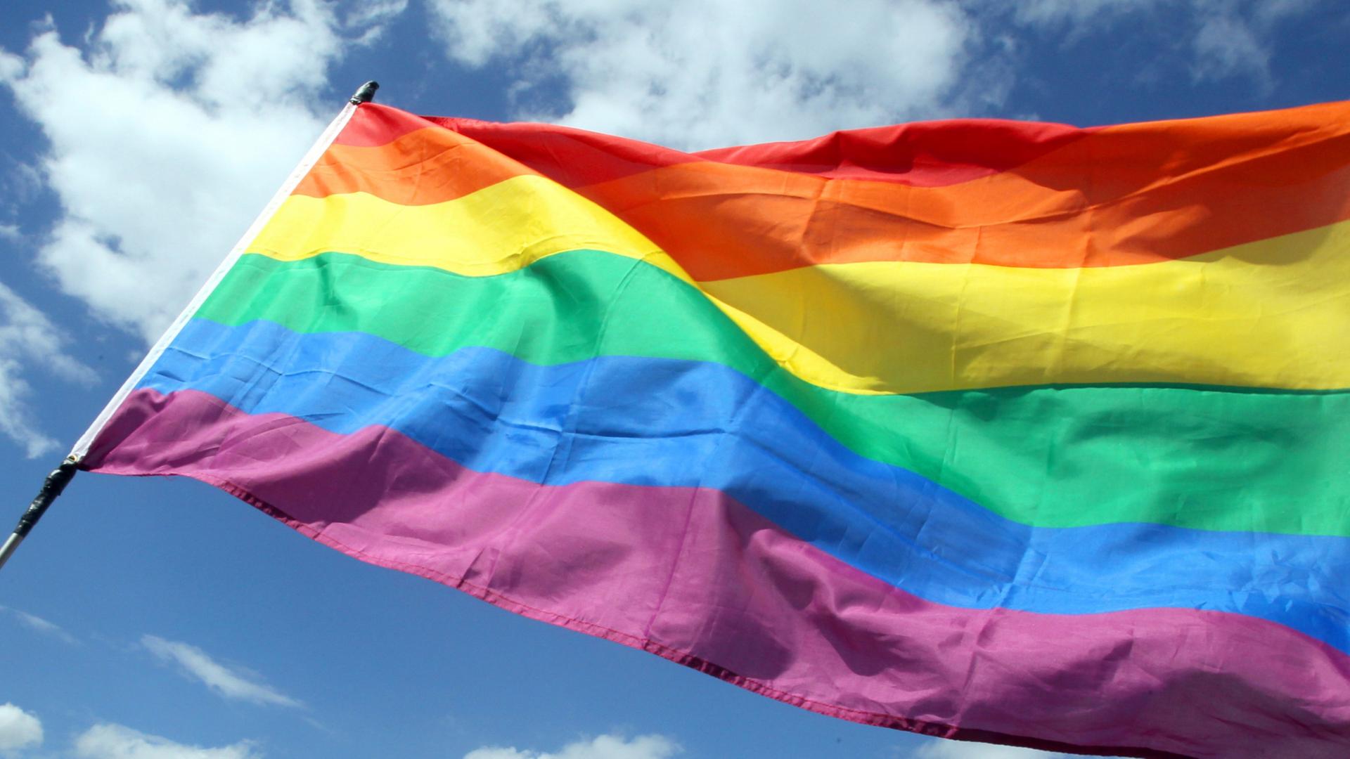 Regenbogenflagge | dpa