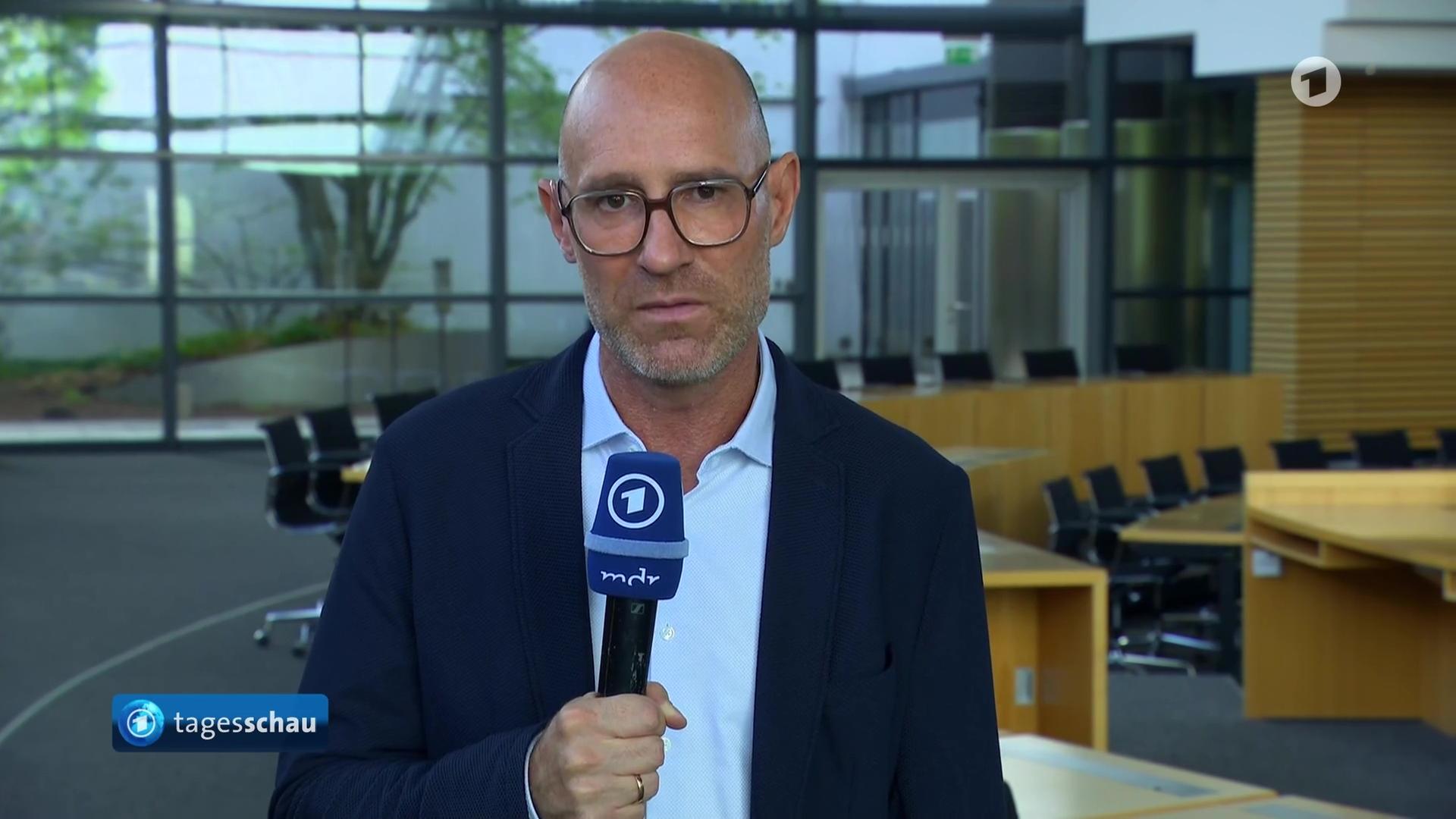 "BSW wird wohl umetikettiert", Lars Sänger, MDR, zum Parteiaustritt von zehn BSW-Abgeordneten in Thüringen