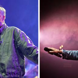 Archivbild: Jan Böhmermann gibt am 30.01.2025 in der Max-Schmeling-Halle ein Konzert. Rapper Chefket am 04.10.2017 bei einem Konzert im Tempodrom in Berlin. (Quelle: Picture Alliance/Jörg Carstensen/Eventpress Hoensch)