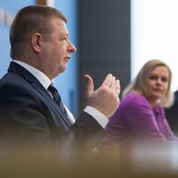 Thomas Haldenwang und Nancy Faeser