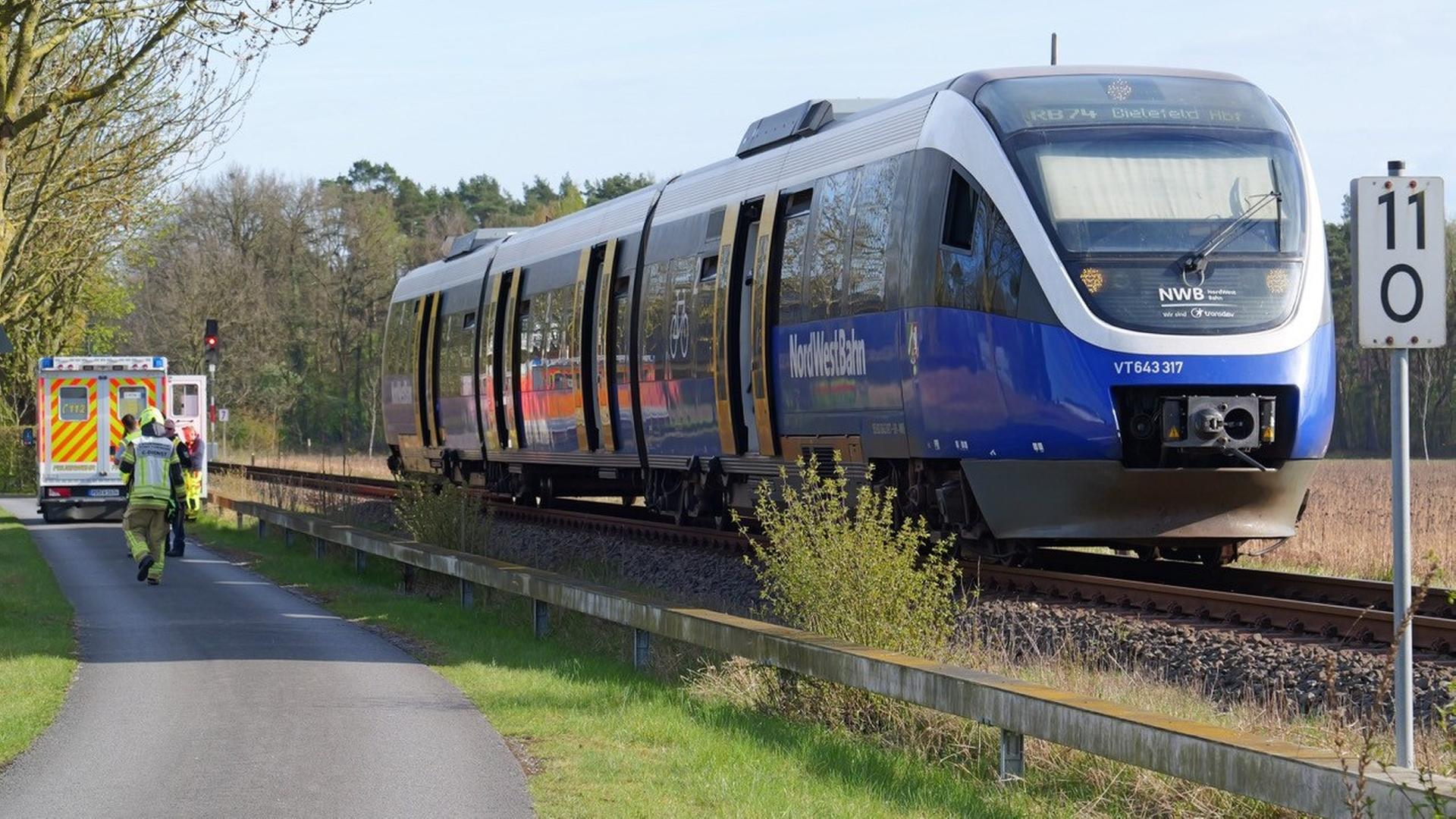 Reizgas im Zug versprüht - Notbremsung in Paderborn mit 105 Fahrgästen