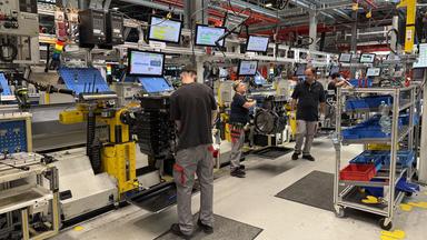 Eine Werkshalle des Motorenherstellers Deutz.