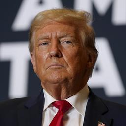 Donald Trump bei einem Wahlkampfauftritt in Cedar Rapids