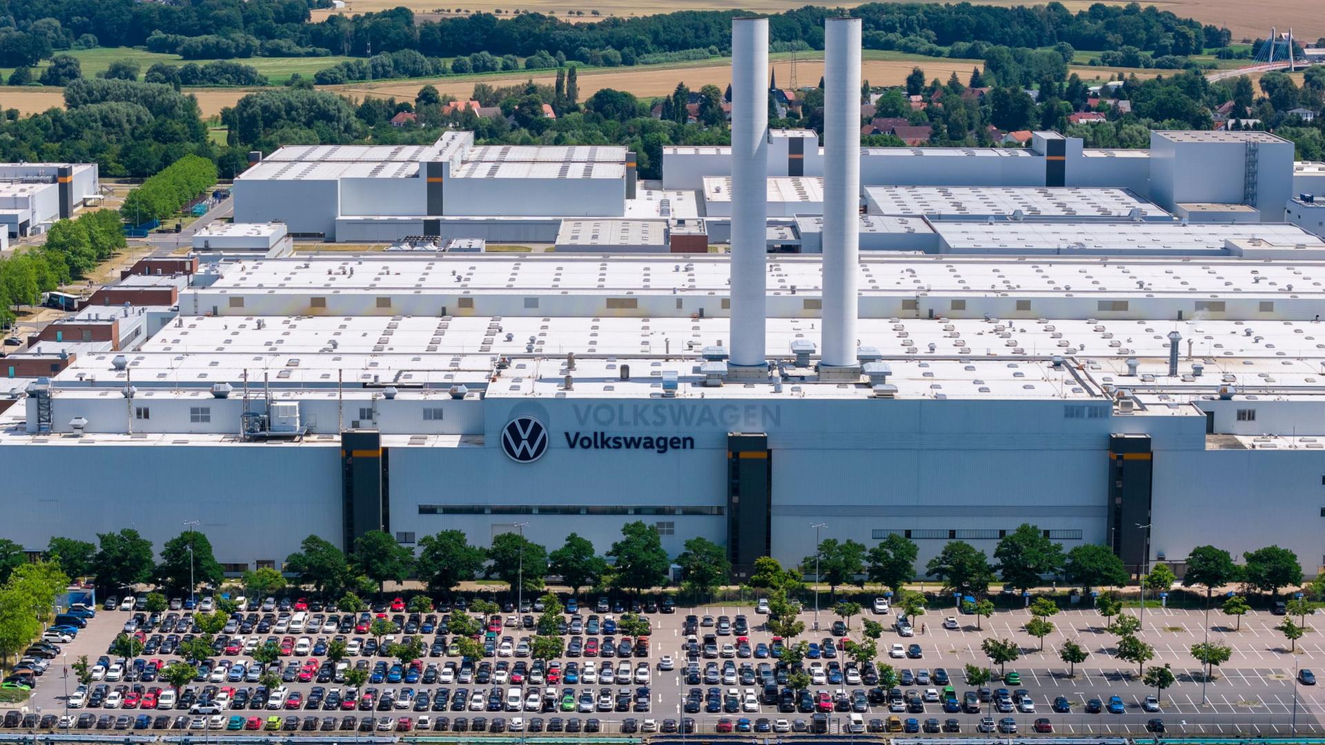 VW-Werk in Zwickau aus der Vogelperspektive | Jan Woitas/dpa