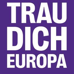 Titelseite des Europawahlprogramms der Partei Volt