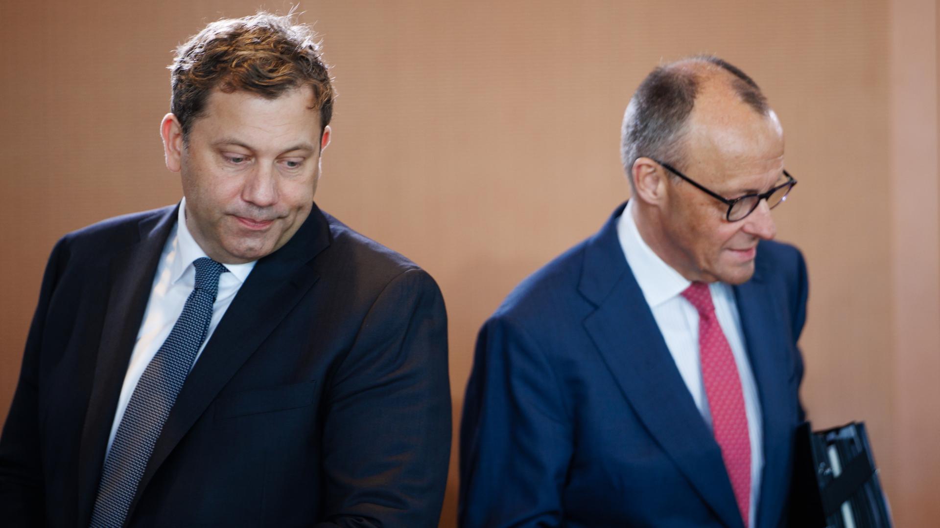 Lars Klingbeil und Friedrich Merz | EPA