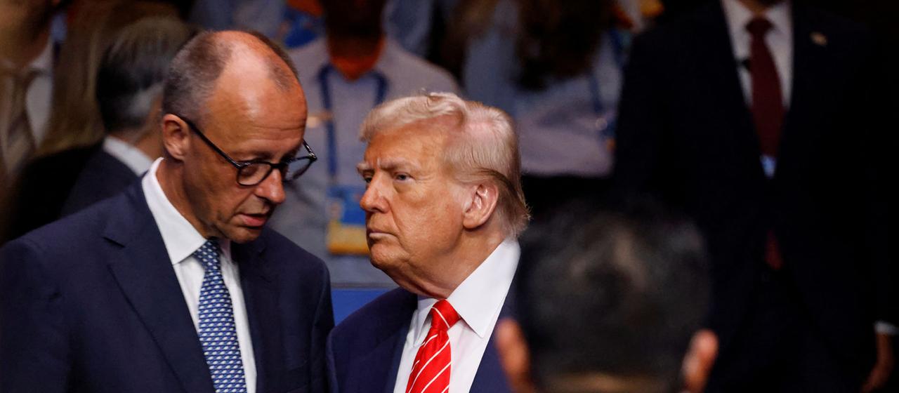 Friedrich Merz und Donald Trump