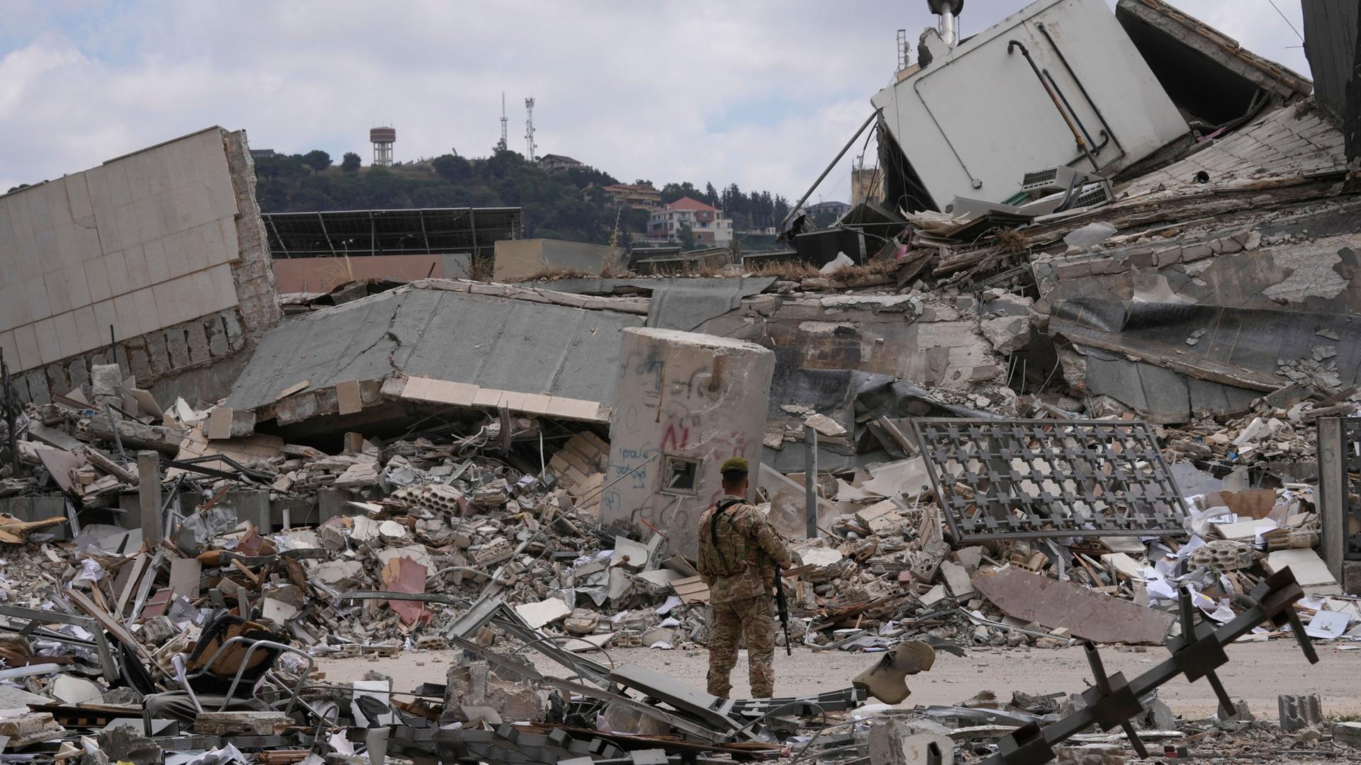 Zerst�rung im Libanon | AP Photo/Mohammed Zaatari