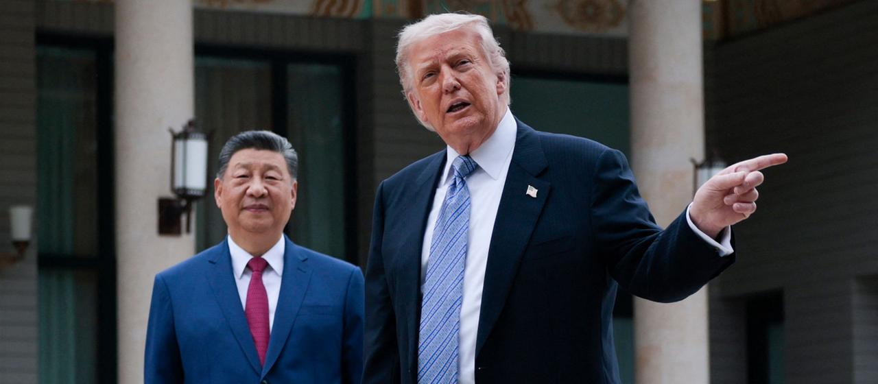 Xi Jinping und Donald Trump