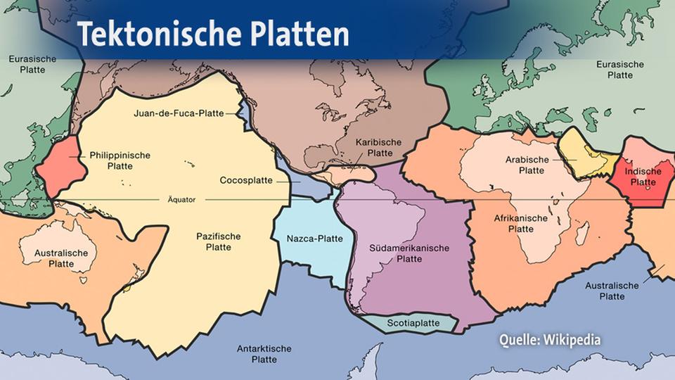 Tektonische Platten | hr Tektonische Platten
