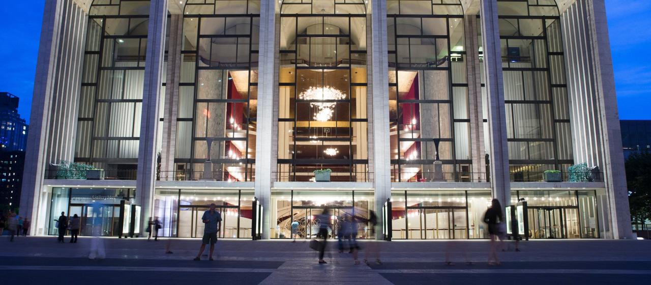 Die Oper ''Met'' in New York