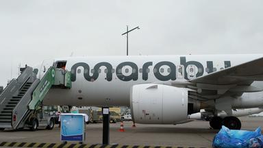 Eine Maschine der Marabu Airlines