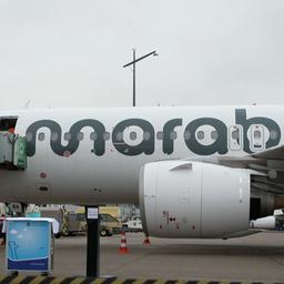 Eine Maschine der Marabu Airlines