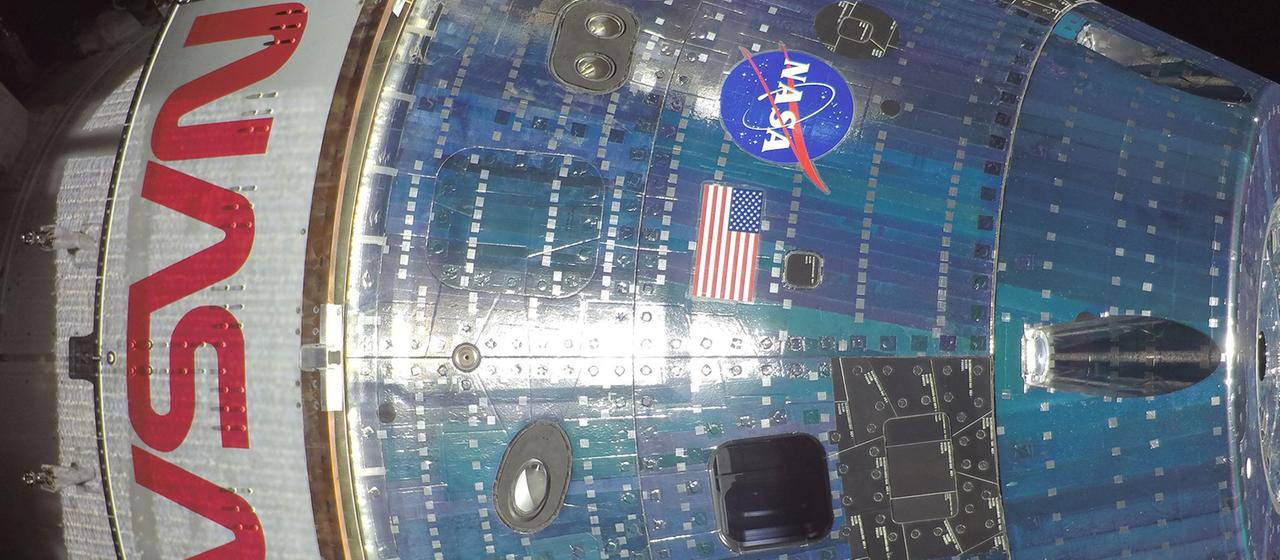 Das Raumschiff Orion.