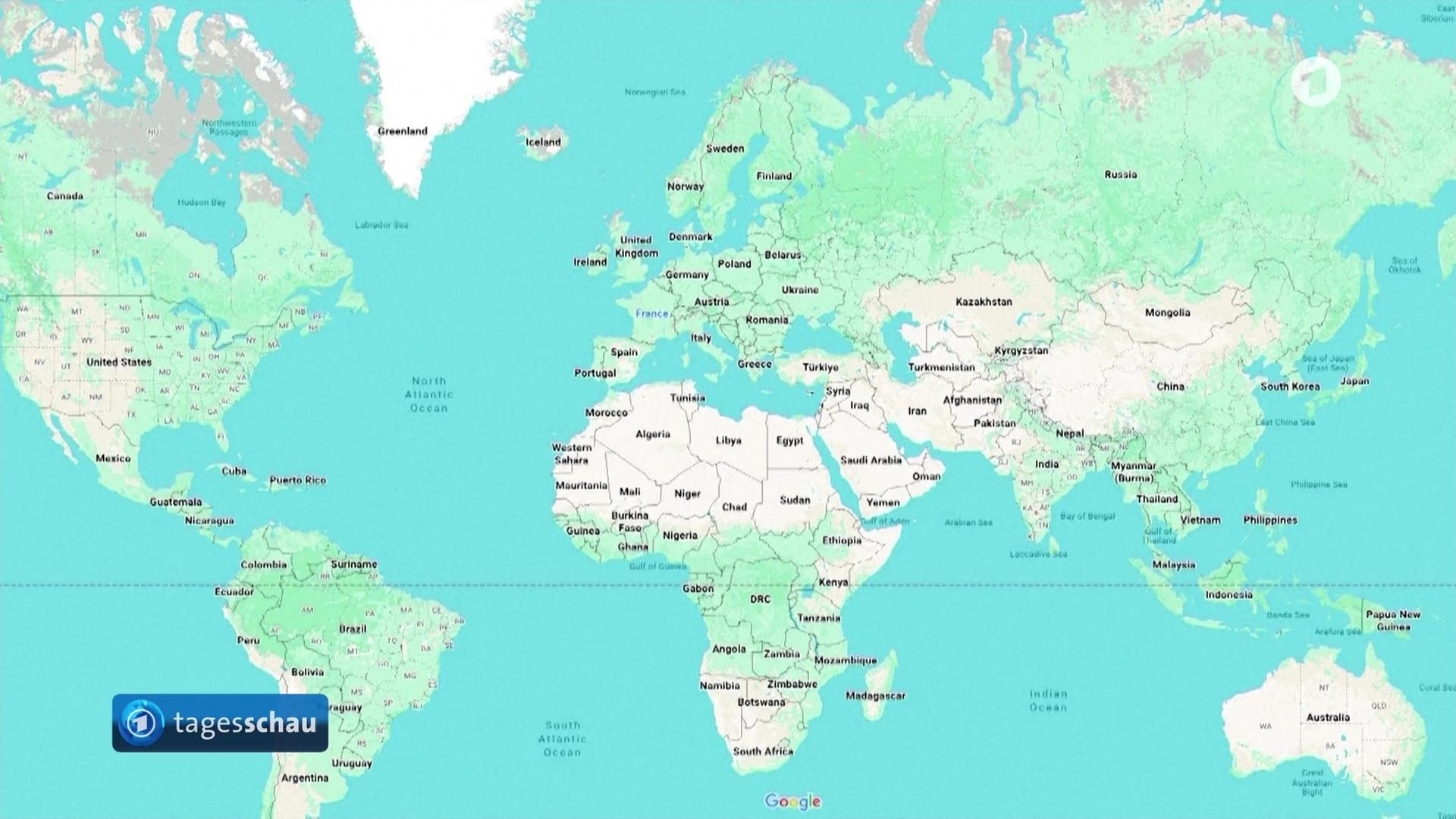 UN will Afrika auf Weltkarte vergrößern