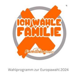 Titelseite des Wahlprogramms der Familien-Partei zur Europawahl