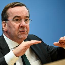 Boris Pistorius bei einer Pressekonferenz in Berlin am 17. Januar 2023