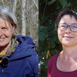 Landwirtinnen Gudrun Schmoll-Emperle und Bärbel Endraß