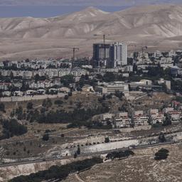 Blick auf eine israelische Siedlung im Westjordanland