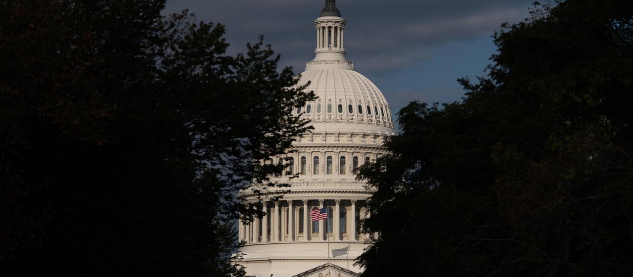 Das Kapitol, Sitz des US-Kongresses, in Washington.