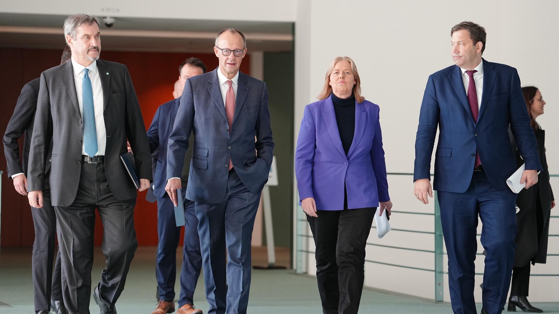 Schwarz-roter Koalitionsausschuss: Es läuft es nicht rund Schwarz-roter Koalitionsausschuss: Es läuft es nicht rund