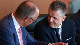 Kanzler Merz und Thorsten Frei