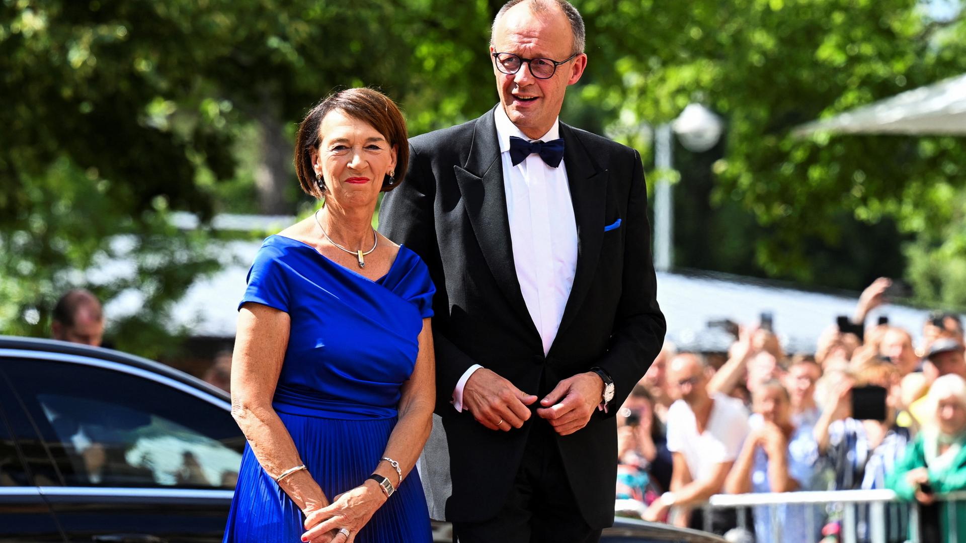 Charlotte und Friedrich Merz | REUTERS