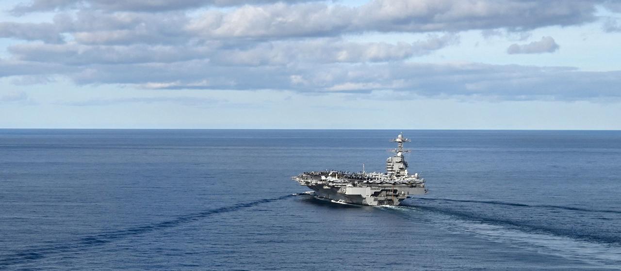 Flugzeugträger USS "Gerald R. Ford" (Archivfoto: 24.09.2025)