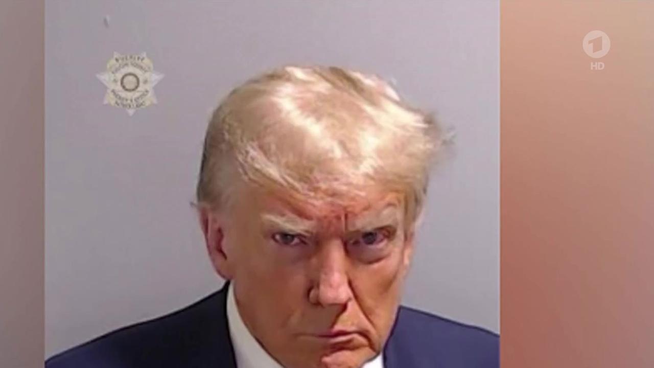 Historisches Gefängnis-Foto von Ex-US-Präsident Trump | tagesschau.de