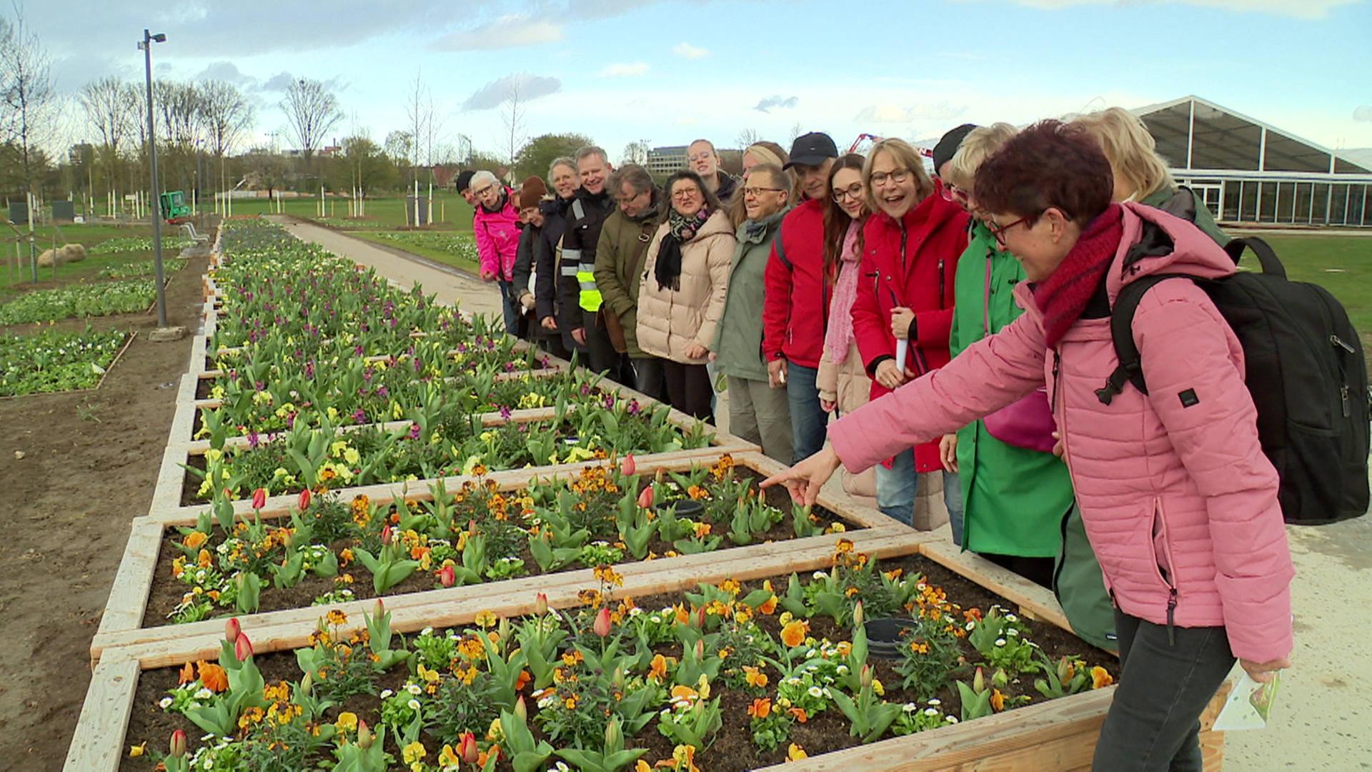 Countdown in Neuss: Training für die Guides der Landesgartenschau
