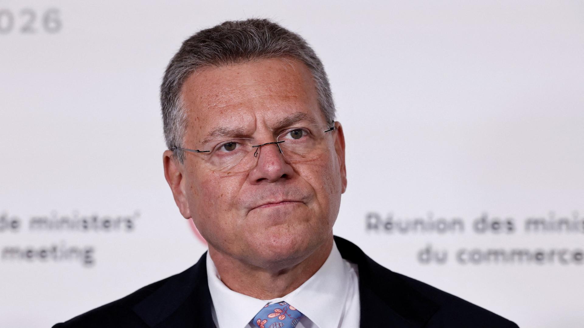 EU-Handelskommissar Sefcovic erwartet baldige US-Zoll-Einigung