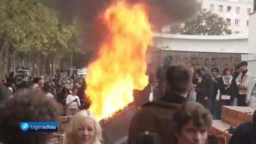 Tausende Schüler und Studenten protestieren in ganz Frankreich für bessere Lernbedingungen