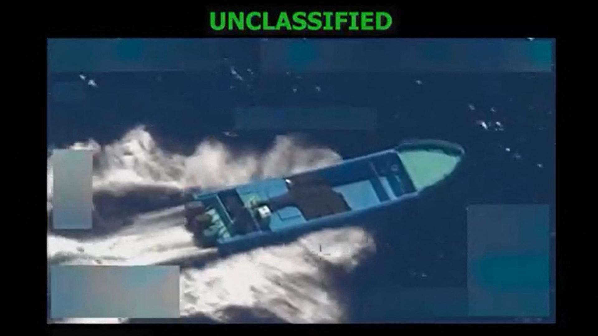 Dieser Screenshot stammt aus einem Video, das Pete Hegseth auf seinem X-Account gepostet hat. | AFP PHOTO / US Secretary of Defense Pete Hegseth's X Account / Handout