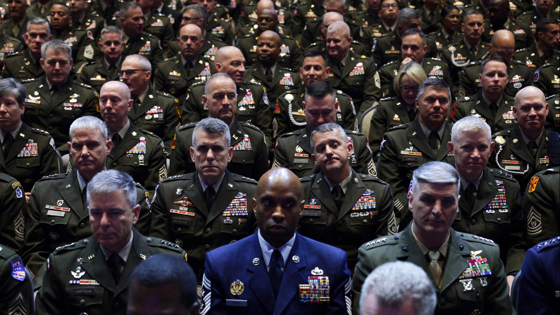 US-Militärs in Quantico. | Getty Images via AFP