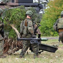 Schützenpanzer Marder während einer Vorführung der Bundeswehr