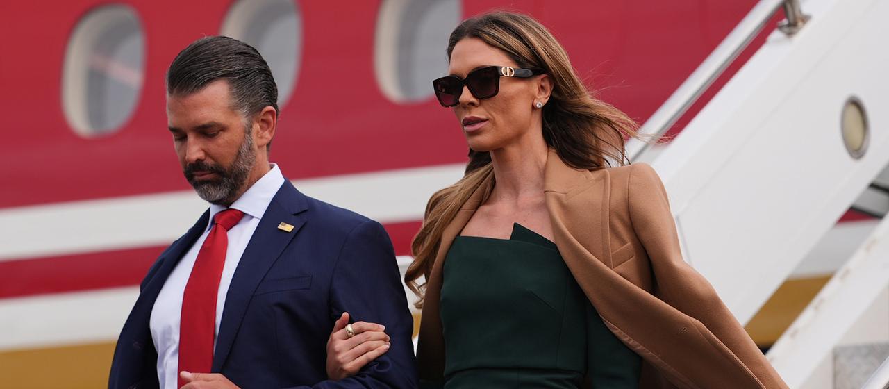 Donald Trump Jr. und seine Frau Bettina