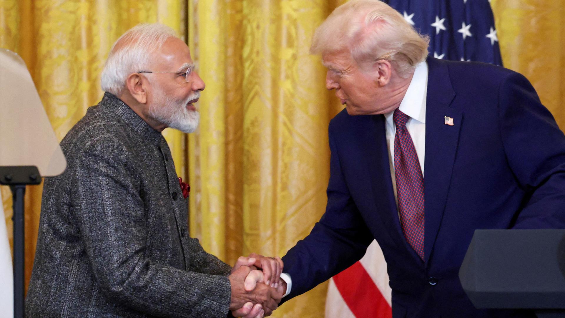 Narendra Modi und Donald Trump | REUTERS
