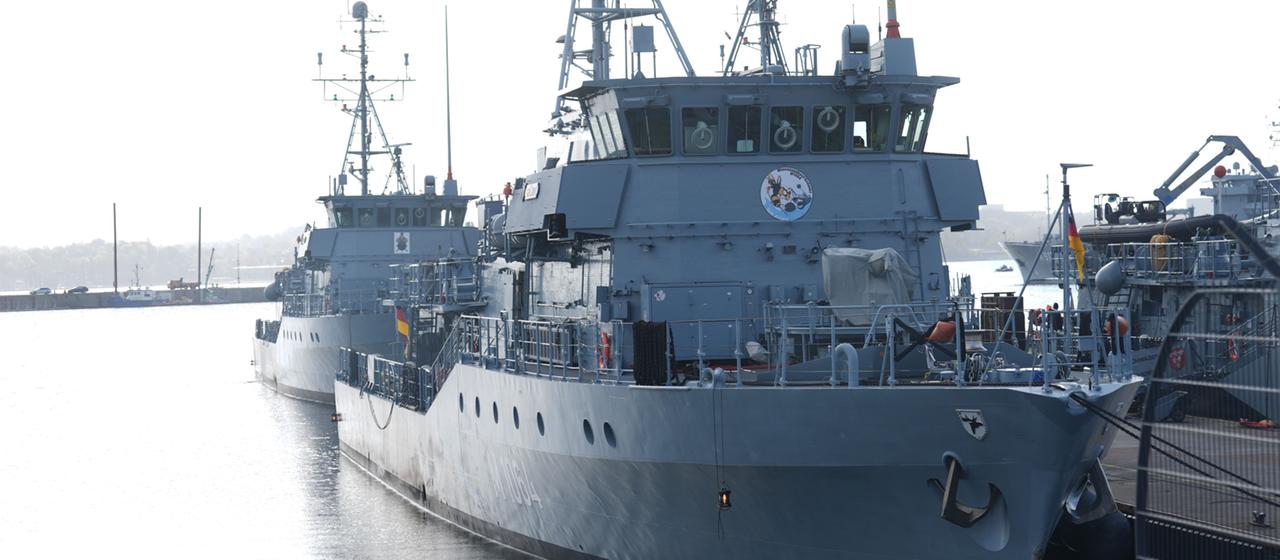 Bundeswehr verlegt Minenjagdboot ins Mittelmeer