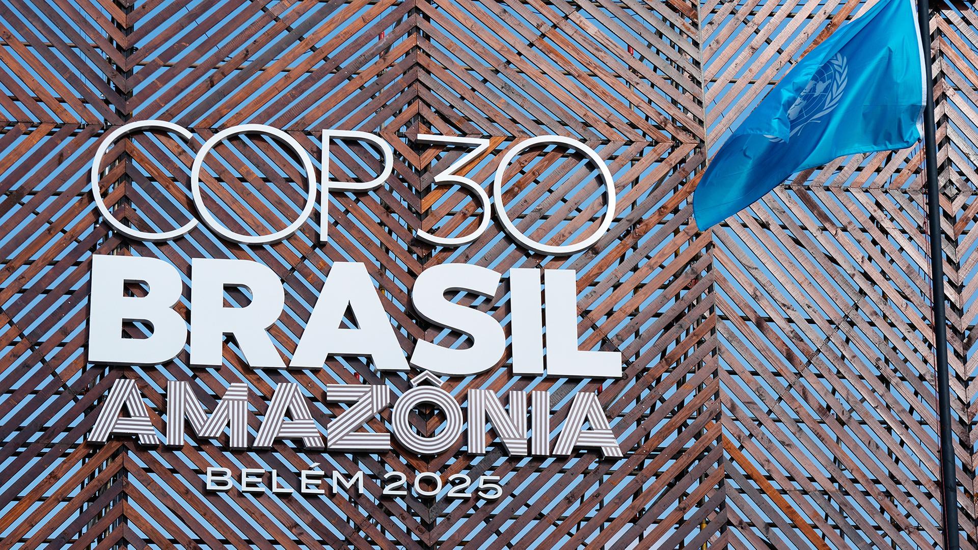 Logo der Weltklimakonferenz COP30 | dpa