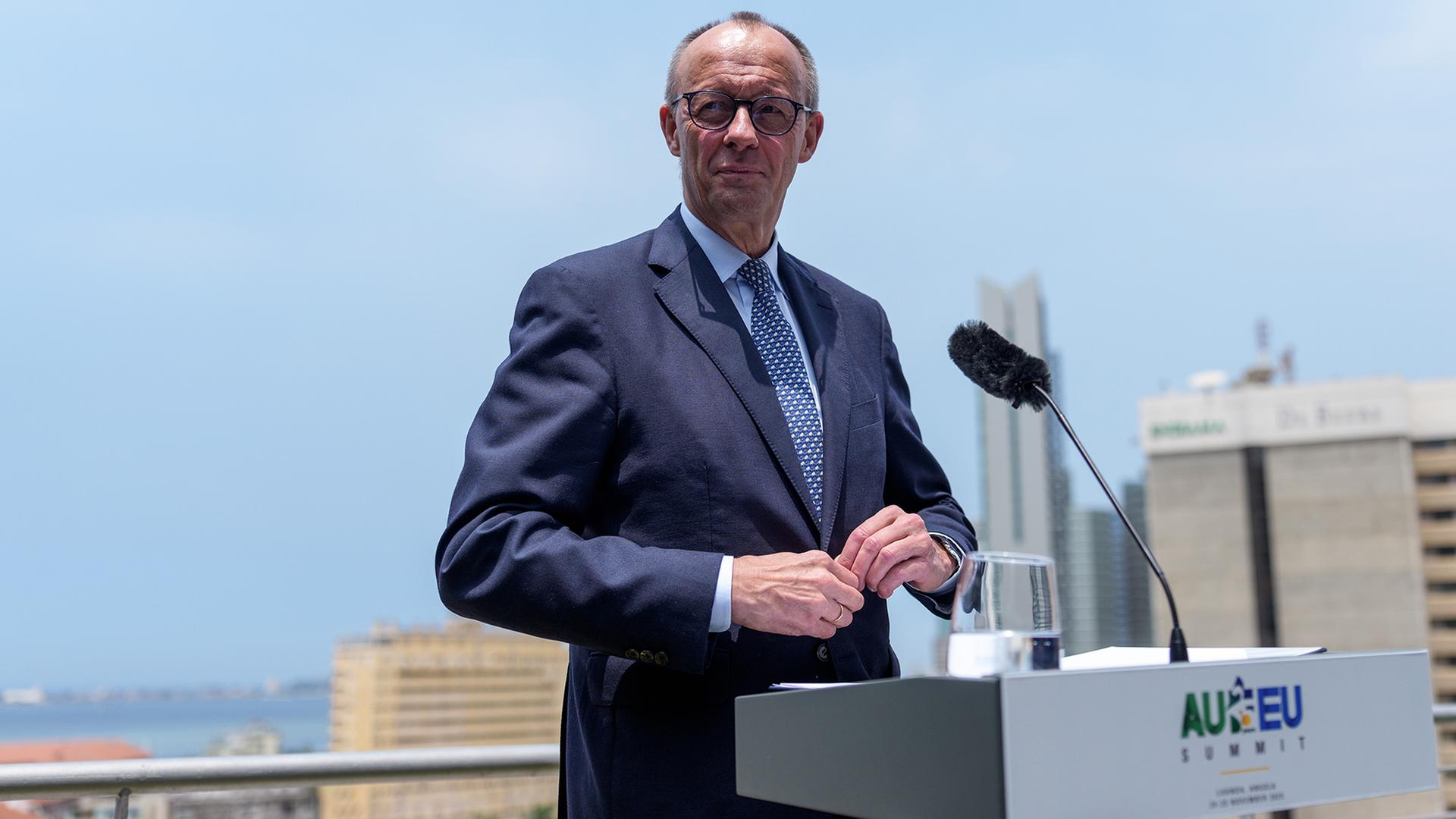 Merz sucht eine EU-Ukraine-Politik als Gegengewicht zum US-Plan