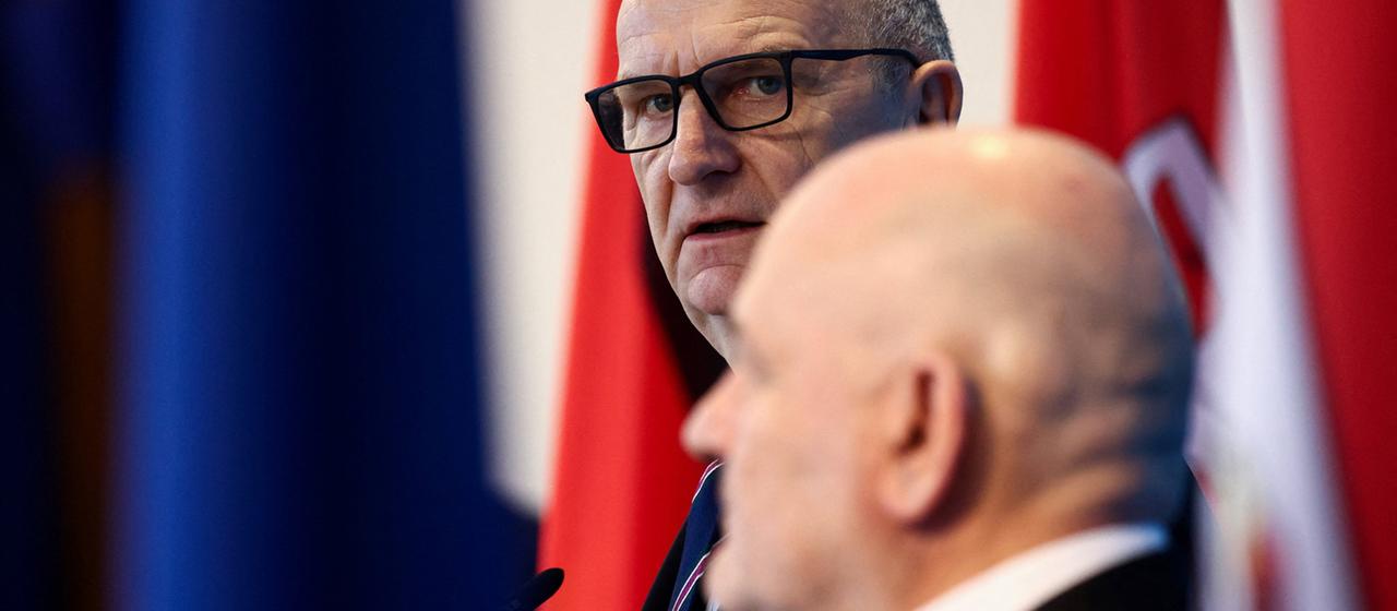 Dietmar Woidke und Robert Crumbach