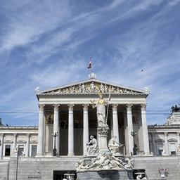 Das Parlamentsgebäude in Wien