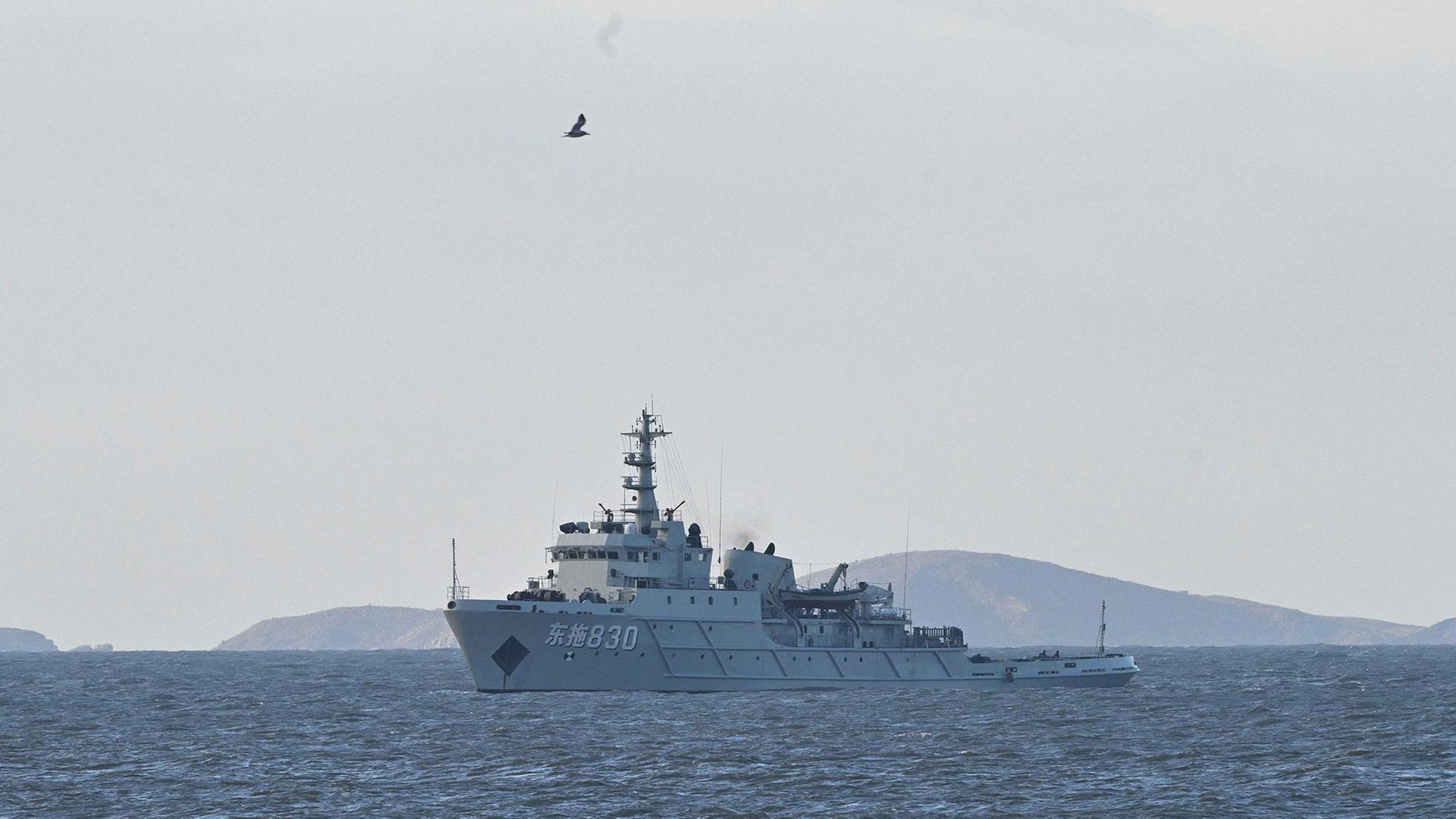 Chinesisches Milit�rschiff  | AFP