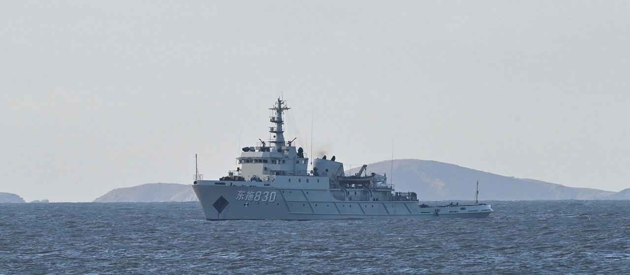 Chinesisches Militärschiff 