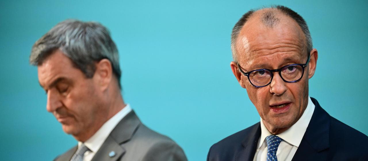 Markus Söder und Friedrich Merz