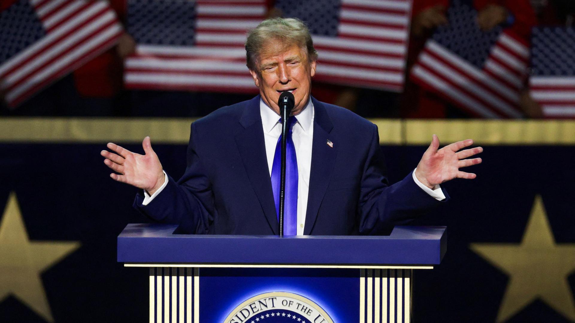 Trump lockt auf Parteitag Wähler mit 5.000-Dollar-Versprechen