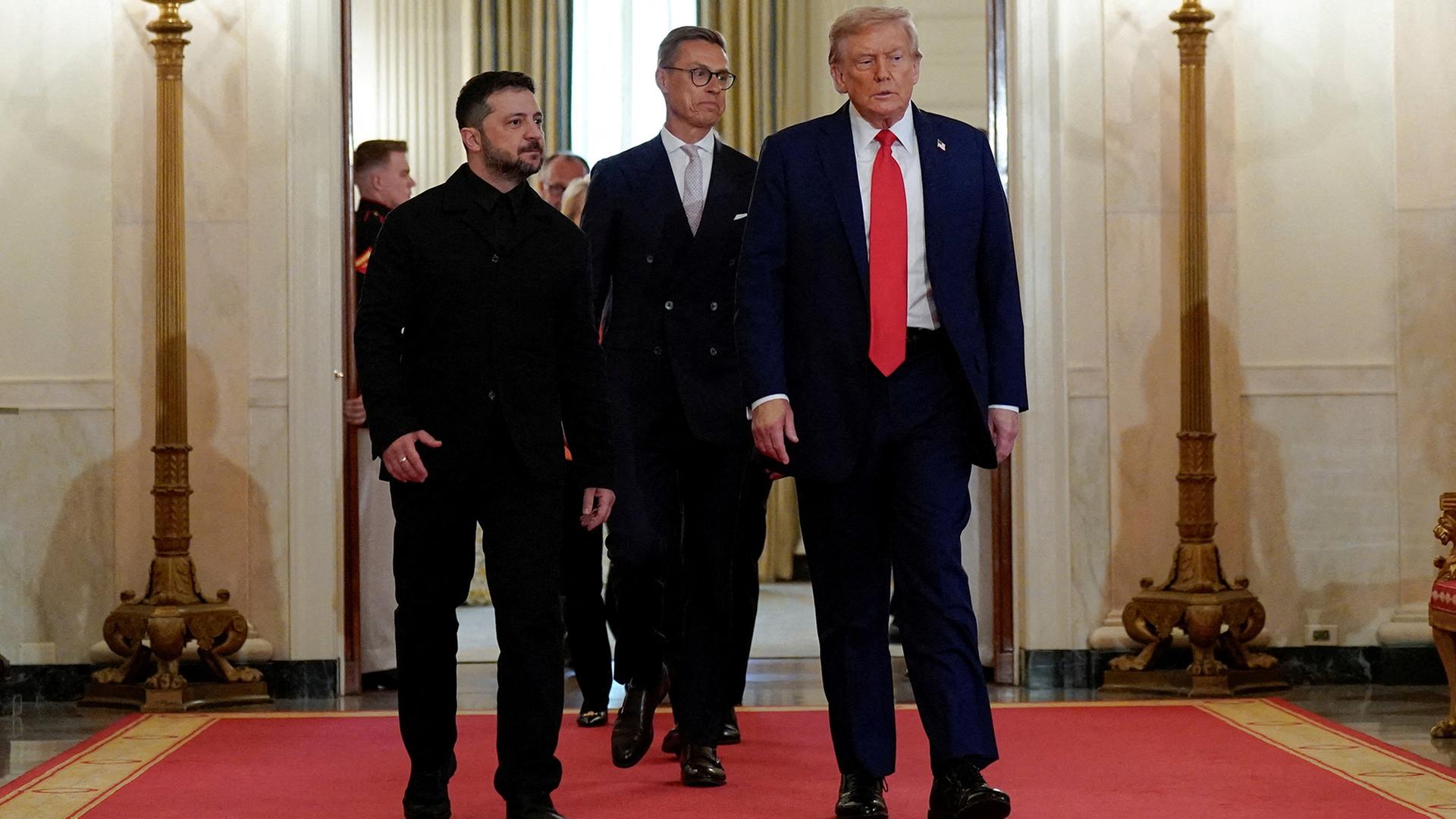 Nach Ukraine-Treffen in Washington: "Wichtige Fragen bleiben offen"