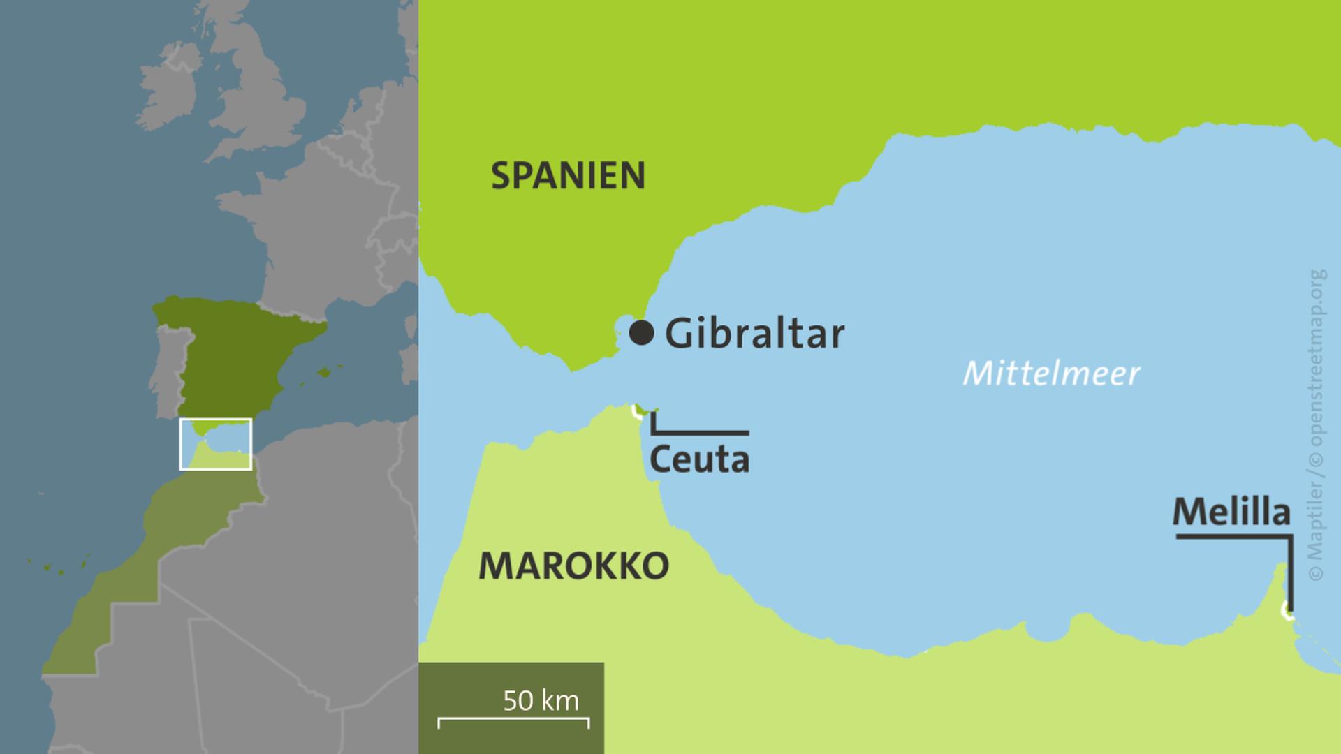 Warum Ceuta und Melilla Ziel vieler Migranten sind